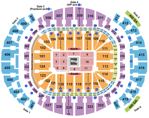 Kaseya Center Gervonta Davis Seating Chart